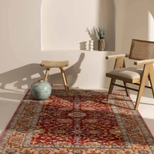 Zida Hand Tufted Woollen And Viscose Rug