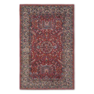 Zida Hand Tufted Woollen And Viscose Rug